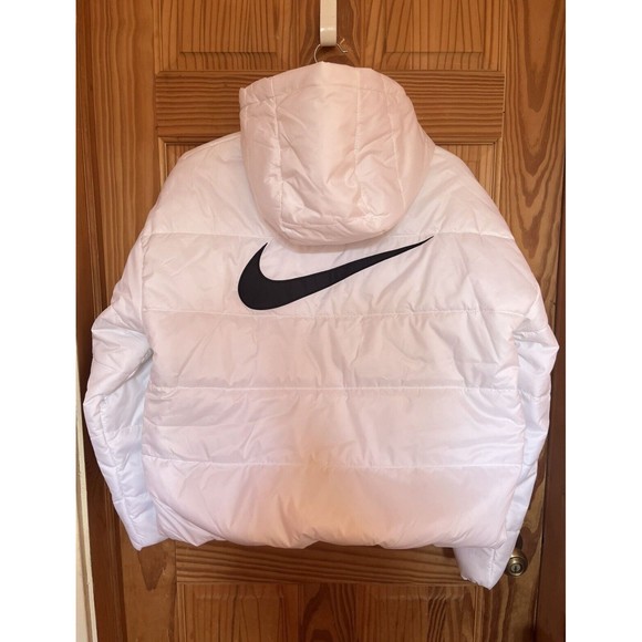 Nike Sportswear Therma-Fit Repel White Jacket Women's Size Large DJ6995-100 - Picture 8 of 10